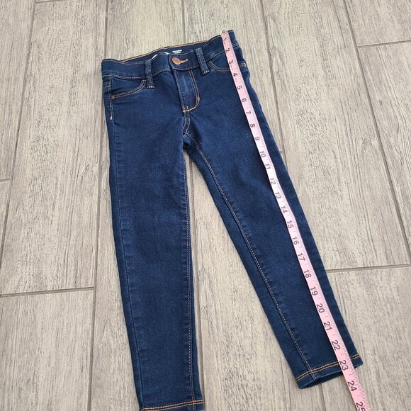 Old Navy Ballerina Blue Jeggings Girls Size 5 - Picture 4 of 10